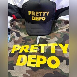 Pretty Depo Camo Shirt and Hat Set